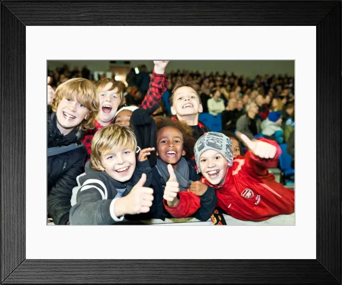 Framed Print : Brighton & Hove Albion FC: Electric Atmosphere of the Amex Stadium Crowd (2011-12) Framed Print : Brighton & Hove Albion FC: Electric Atmosphere of the Amex Stadium Crowd (2011-12)