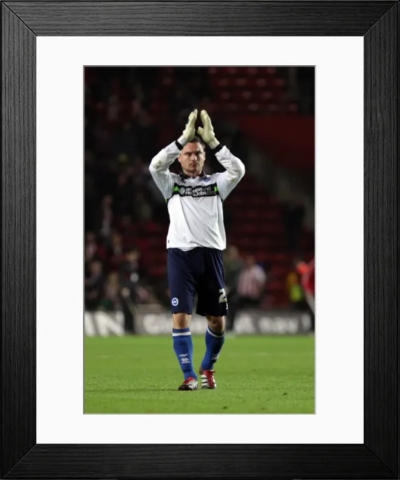 Framed Print : Brighton & Hove Albion vs Southampton: 2011-12 Away Game Framed Print : Brighton & Hove Albion vs Southampton: 2011-12 Away Game