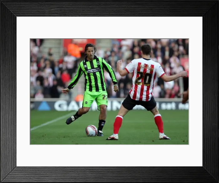 Framed Print : Brighton & Hove Albion vs Southampton (Away) - 21-11-2011: A Look Back at the 2011-12 Season's Away Game Framed Print : Brighton & Hove Albion vs Southampton (Away) - 21-11-2011: A Look Back at the 2011-12 Season's Away Game