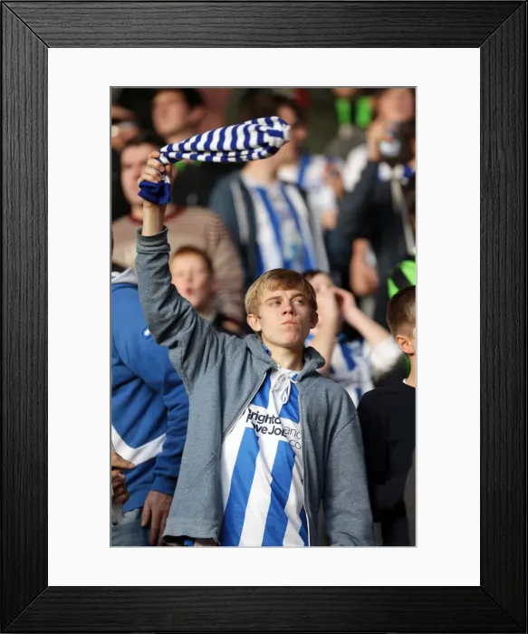 Framed Print : Brighton And Hove Albion Crowd Shots: Crowd Shots Away Days 2011-12 Framed Print : Brighton And Hove Albion Crowd Shots: Crowd Shots Away Days 2011-12