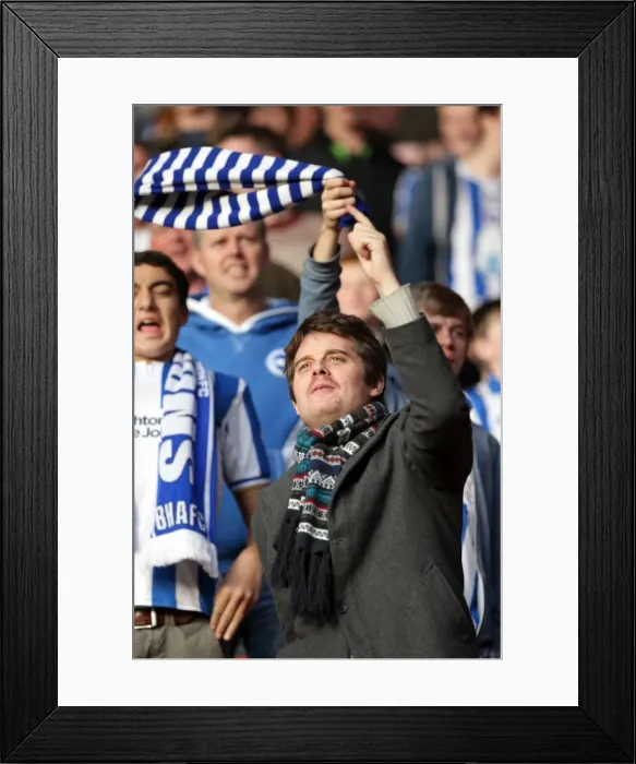 Framed Print : Brighton and Hove Albion FC: Away Days Crowd Shots 2011-2012 Framed Print : Brighton and Hove Albion FC: Away Days Crowd Shots 2011-2012