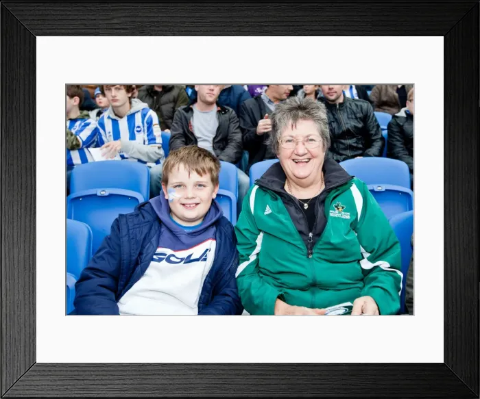 Framed Print : Brighton & Hove Albion FC: Electric Atmosphere at The Amex (2011-12) - Crowd Shots Framed Print : Brighton & Hove Albion FC: Electric Atmosphere at The Amex (2011-12) - Crowd Shots