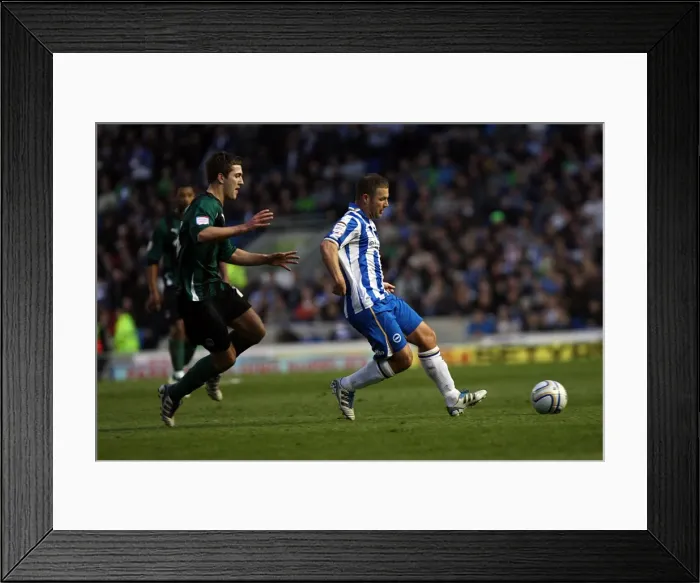 Framed Print : 2011-12 Season: A Home Battle - Brighton & Hove Albion vs Coventry City Framed Print : 2011-12 Season: A Home Battle - Brighton & Hove Albion vs Coventry City