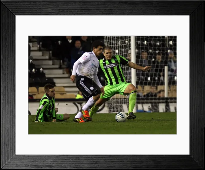 Framed Print : Derby County vs. Brighton & Hove Albion (Away): 29-11-2011 Framed Print : Derby County vs. Brighton & Hove Albion (Away): 29-11-2011