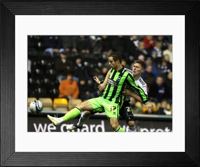 Framed Print : A Nostalgic Look Back: Brighton & Hove Albion vs. Derby County (Away) - 2011-12 Season Framed Print : A Nostalgic Look Back: Brighton & Hove Albion vs. Derby County (Away) - 2011-12 Season