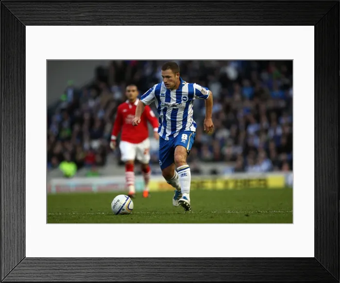 Framed Print : Brighton & Hove Albion vs. Nottingham Forest: Home Game - 03-12-2011 Framed Print : Brighton & Hove Albion vs. Nottingham Forest: Home Game - 03-12-2011