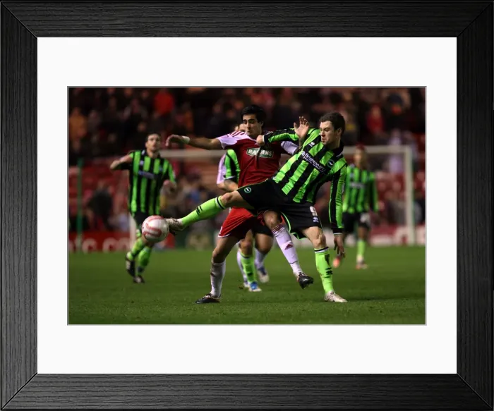 Framed Print : Brighton & Hove Albion vs. Middlesbrough (Away), 10-12-2011 Framed Print : Brighton & Hove Albion vs. Middlesbrough (Away), 10-12-2011