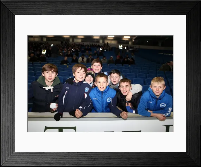 Framed Print : Brighton & Hove Albion vs. Aston Villa: 2011-12 FA Youth Cup Clash Framed Print : Brighton & Hove Albion vs. Aston Villa: 2011-12 FA Youth Cup Clash