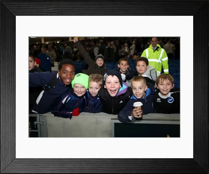 Framed Print : Brighton & Hove Albion vs. Aston Villa: 2011-12 FA Youth Cup Home Game Highlights Framed Print : Brighton & Hove Albion vs. Aston Villa: 2011-12 FA Youth Cup Home Game Highlights