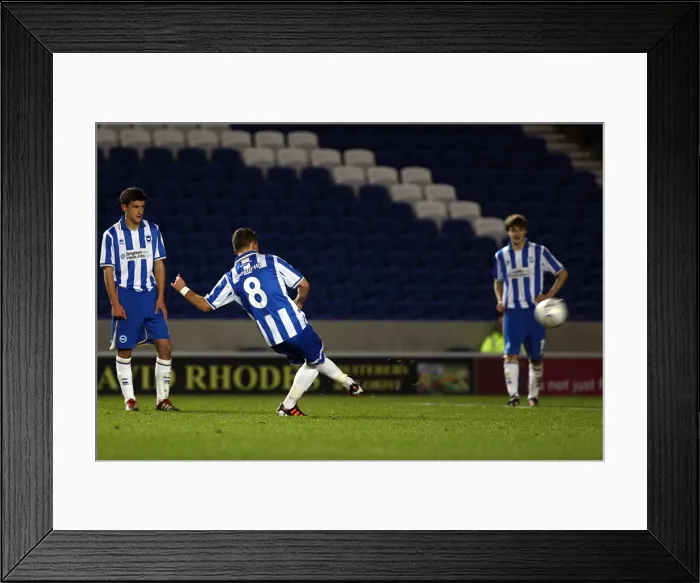 Framed Print : Brighton & Hove Albion vs. Aston Villa: 2011-12 FA Youth Cup Home Game Highlights Framed Print : Brighton & Hove Albion vs. Aston Villa: 2011-12 FA Youth Cup Home Game Highlights