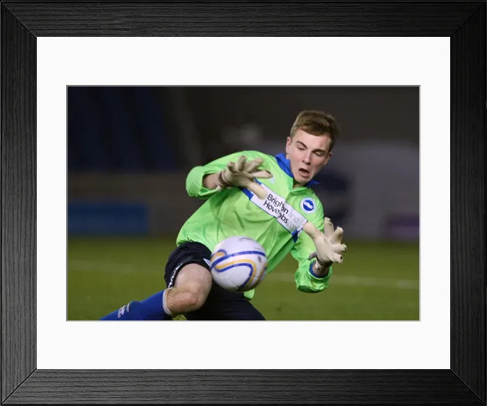 Framed Print : Brighton & Hove Albion vs. Aston Villa: 2011-12 FA Youth Cup Home Game Highlights Framed Print : Brighton & Hove Albion vs. Aston Villa: 2011-12 FA Youth Cup Home Game Highlights