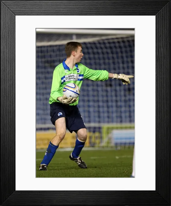 Framed Print : Brighton & Hove Albion vs. Aston Villa: 2011-12 FA Youth Cup Home Game Framed Print : Brighton & Hove Albion vs. Aston Villa: 2011-12 FA Youth Cup Home Game