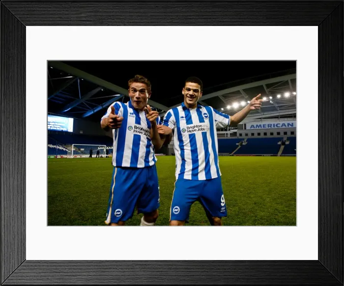 Framed Print : 2011-12 FA Youth Cup: Brighton & Hove Albion vs. Aston Villa Framed Print : 2011-12 FA Youth Cup: Brighton & Hove Albion vs. Aston Villa