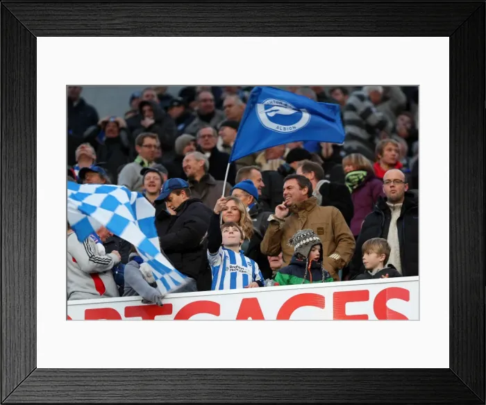Framed Print : Brighton & Hove Albion: The Electric Amex Stadium Crowd (2011-2012) Framed Print : Brighton & Hove Albion: The Electric Amex Stadium Crowd (2011-2012)