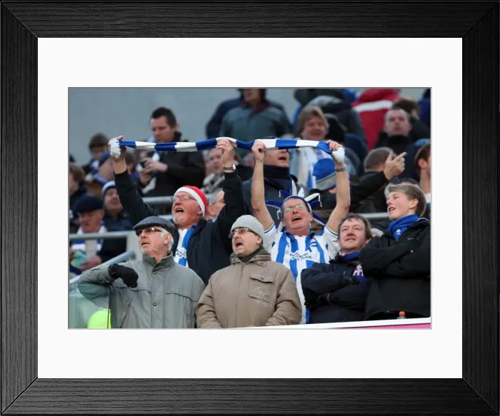 Framed Print : Brighton & Hove Albion: Electric Atmosphere of the Amex Stadium (2011-12) - Unforgettable Crowd Moments Framed Print : Brighton & Hove Albion: Electric Atmosphere of the Amex Stadium (2011-12) - Unforgettable Crowd Moments