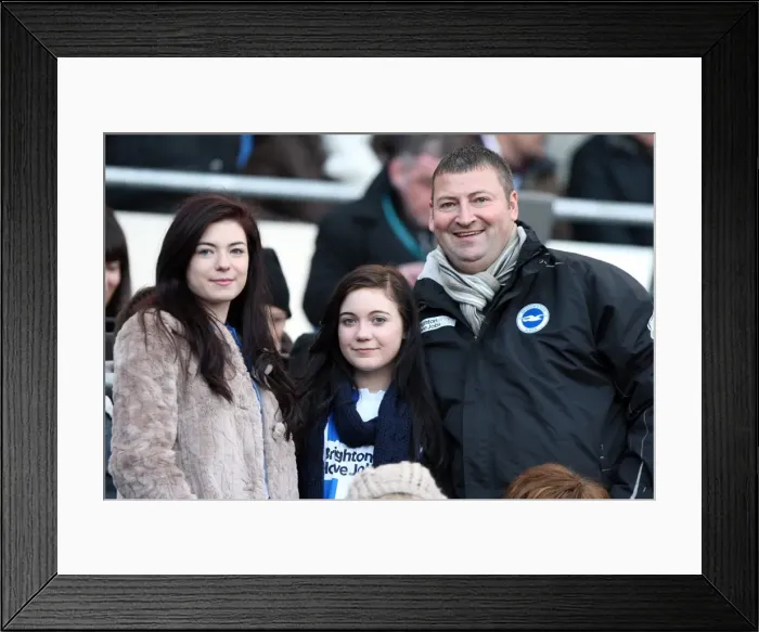 Framed Print : Brighton & Hove Albion FC: Electric Atmosphere at The Amex (2011-12) - Crowd Shots Framed Print : Brighton & Hove Albion FC: Electric Atmosphere at The Amex (2011-12) - Crowd Shots