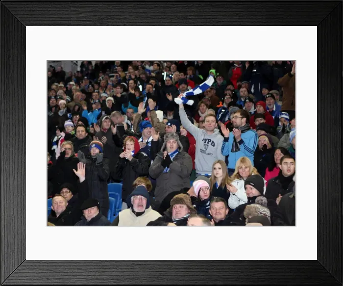 Framed Print : Electric Atmosphere at The Amex: Brighton & Hove Albion FC Crowd Shots (2011-12) Framed Print : Electric Atmosphere at The Amex: Brighton & Hove Albion FC Crowd Shots (2011-12)