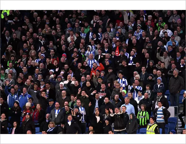 Electric Atmosphere: Brighton & Hove Albion FC Crowd Shots (2011-12) at The Amex