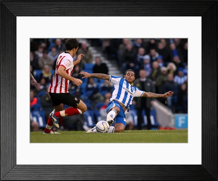 Framed Print : Brighton & Hove Albion vs. Southampton (02-01-12): A Nostalgic Look Back at the 2011-12 Home Season - Southampton Game Framed Print : Brighton & Hove Albion vs. Southampton (02-01-12): A Nostalgic Look Back at the 2011-12 Home Season - Southampton Game