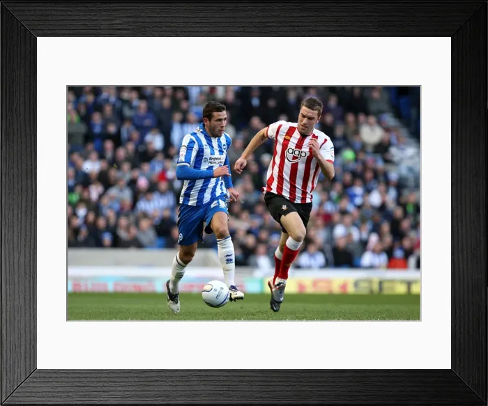 Framed Print : Brighton & Hove Albion vs Southampton (02-01-12): A Glimpse into the 2011-12 Home Season Framed Print : Brighton & Hove Albion vs Southampton (02-01-12): A Glimpse into the 2011-12 Home Season