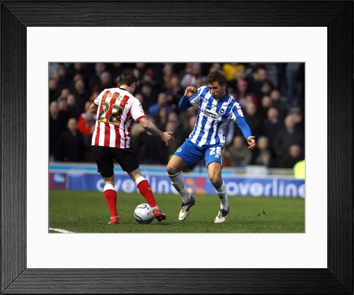 Framed Print : Brighton & Hove Albion vs. Southampton (02-01-12): A Nostalgic Look Back at the 2011-12 Home Season - Southampton Match Framed Print : Brighton & Hove Albion vs. Southampton (02-01-12): A Nostalgic Look Back at the 2011-12 Home Season - Southampton Match