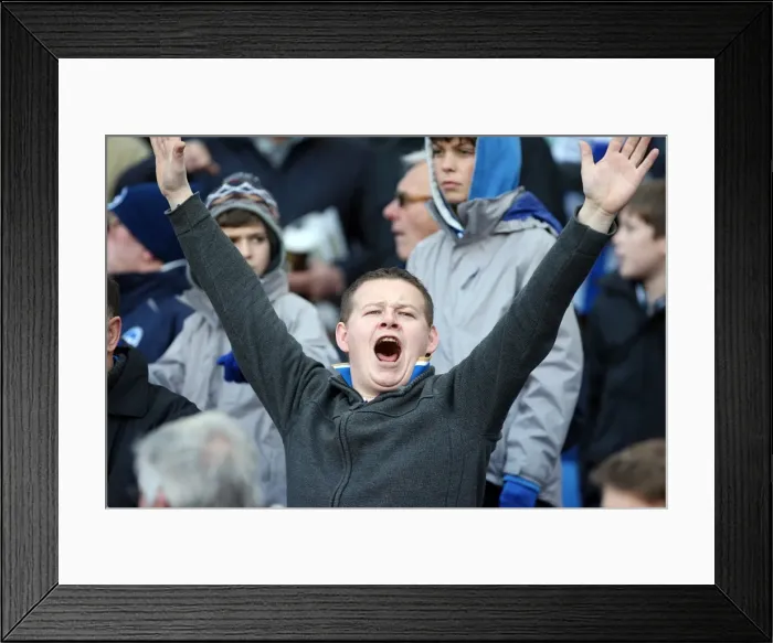 Framed Print : Brighton & Hove Albion vs Southampton (2011-12): A Look Back at Our Past Home Game Framed Print : Brighton & Hove Albion vs Southampton (2011-12): A Look Back at Our Past Home Game