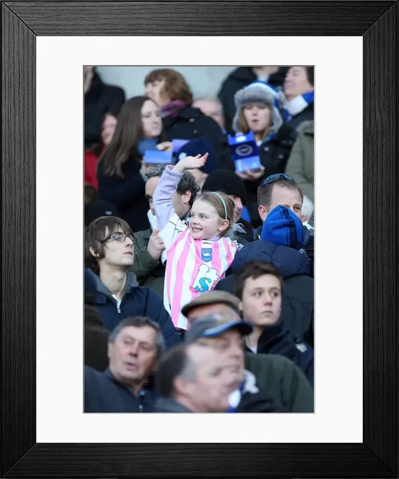 Framed Print : Brighton & Hove Albion vs Southampton (02-01-12): A Look Back at the 2011-12 Home Game Framed Print : Brighton & Hove Albion vs Southampton (02-01-12): A Look Back at the 2011-12 Home Game