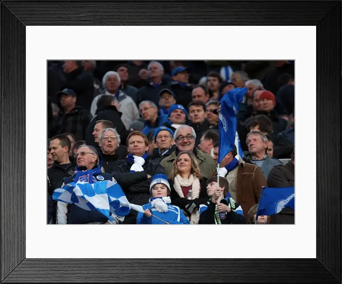Framed Print : Brighton & Hove Albion vs Southampton (02-01-12): A Look Back at the 2011-12 Home Game Framed Print : Brighton & Hove Albion vs Southampton (02-01-12): A Look Back at the 2011-12 Home Game