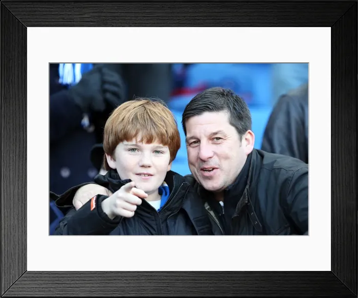 Framed Print : A Glimpse into the Past: Brighton & Hove Albion vs Southampton (2011-12) - Home Game