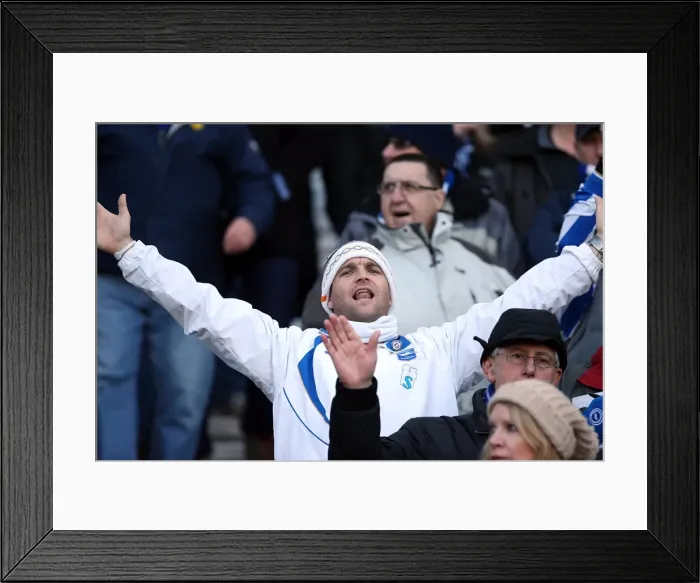 Framed Print : Brighton & Hove Albion vs Southampton (02-01-12): A Look Back at the 2011-12 Home Season - Southampton Match Framed Print : Brighton & Hove Albion vs Southampton (02-01-12): A Look Back at the 2011-12 Home Season - Southampton Match