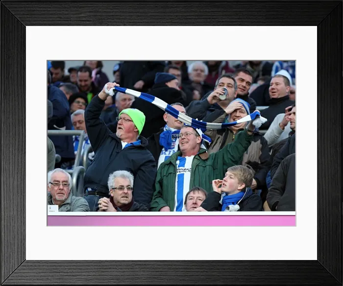 Framed Print : Brighton & Hove Albion vs. Southampton (02-01-12): A Look Back at Our 2011-12 Home Season - Southampton Match Framed Print : Brighton & Hove Albion vs. Southampton (02-01-12): A Look Back at Our 2011-12 Home Season - Southampton Match