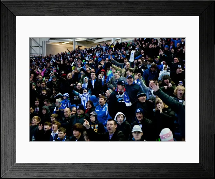 Framed Print : Brighton & Hove Albion vs Southampton (2011-12): A Look Back at Our Past Home Game Framed Print : Brighton & Hove Albion vs Southampton (2011-12): A Look Back at Our Past Home Game