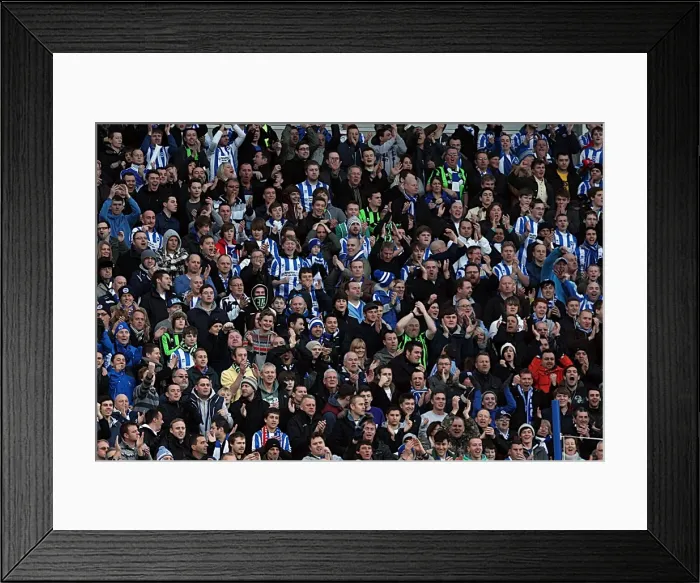 Framed Print : Brighton & Hove Albion vs. Southampton (02-01-12): A Glimpse into the 2011-12 Home Season Framed Print : Brighton & Hove Albion vs. Southampton (02-01-12): A Glimpse into the 2011-12 Home Season
