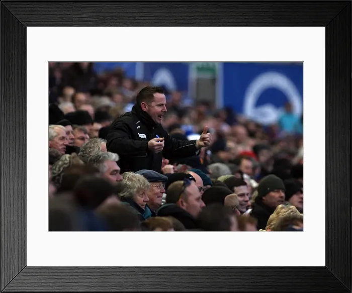 Framed Print : Brighton & Hove Albion vs. Southampton (02-01-12): A Glance at Our 2011-12 Home Season Framed Print : Brighton & Hove Albion vs. Southampton (02-01-12): A Glance at Our 2011-12 Home Season