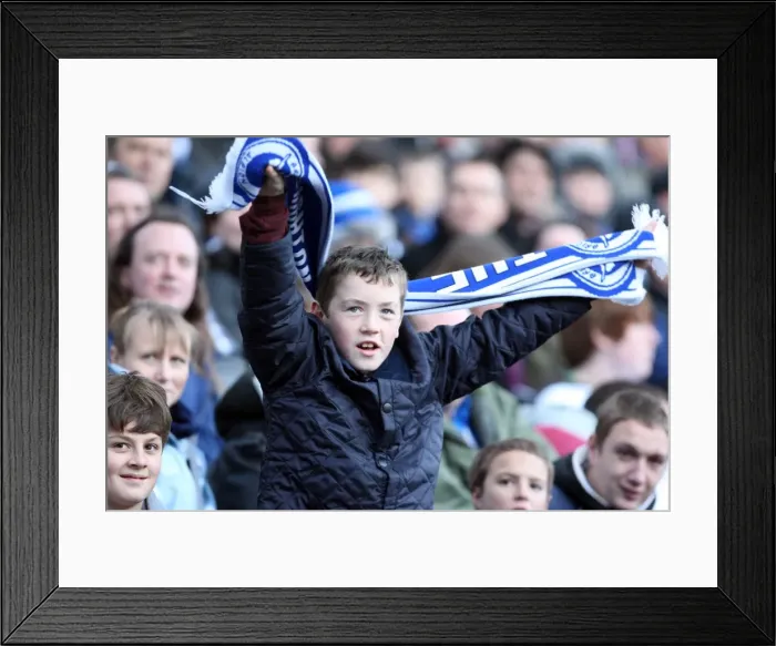 Framed Print : Brighton & Hove Albion vs. Wrexham: FA Cup Battle - January 7, 2011