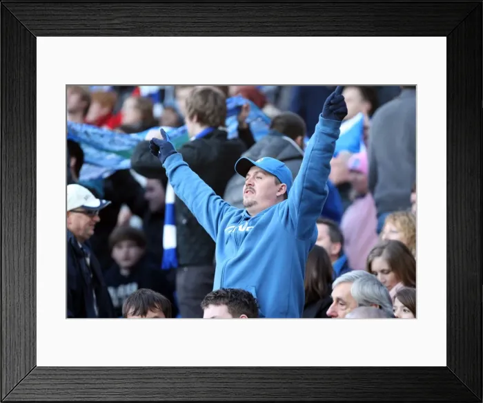Framed Print : Brighton & Hove Albion vs. Wrexham: A Nostalgic Look Back at the January 7, 2011 FA Cup Home Game