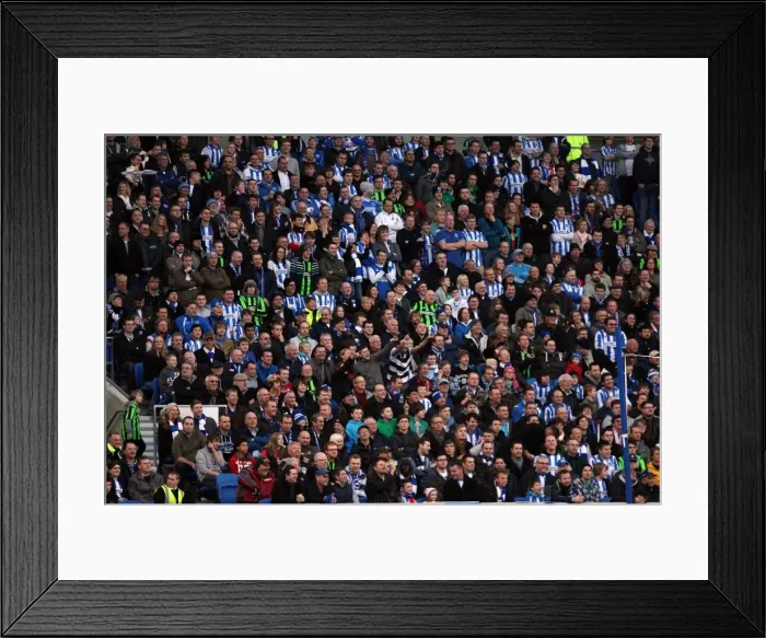 Framed Print : Brighton & Hove Albion vs. Wrexham: FA Cup Battle - January 7, 2011