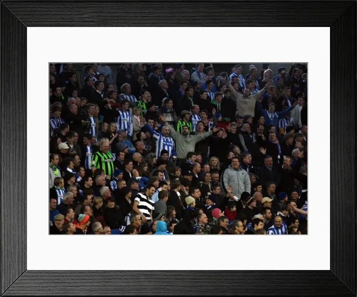 Framed Print : Brighton & Hove Albion vs. Wrexham: 2011-12 FA Cup Home Game