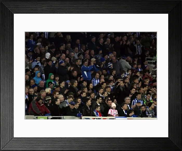 Framed Print : Brighton & Hove Albion: 2011-12 Season - Home Game vs. Wrexham (F.A. Cup) Framed Print : Brighton & Hove Albion: 2011-12 Season - Home Game vs. Wrexham (F.A. Cup)