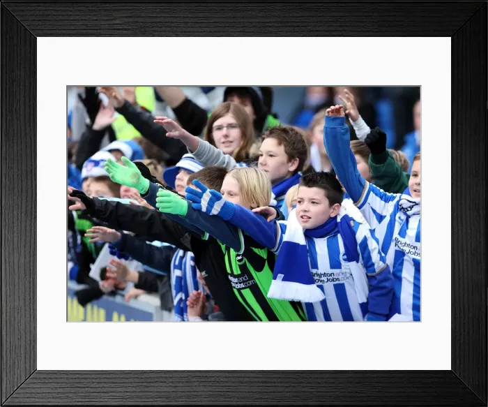 Framed Print : Brighton & Hove Albion vs. Bristol City (16-01-2012): A Look Back at the 2011-12 Home Season Game Highlights Framed Print : Brighton & Hove Albion vs. Bristol City (16-01-2012): A Look Back at the 2011-12 Home Season Game Highlights