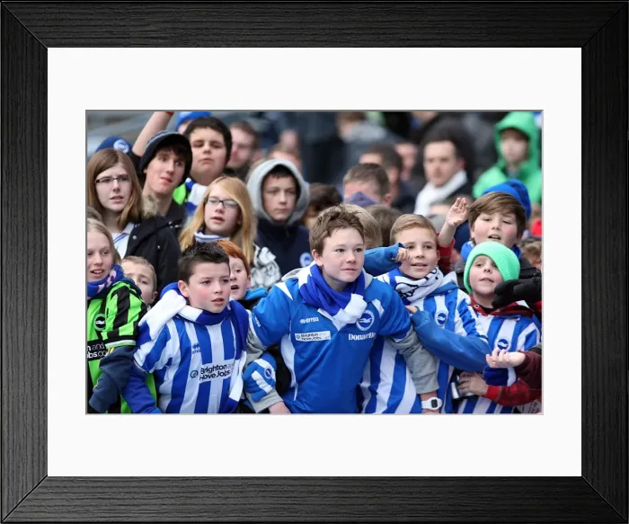Framed Print : Brighton & Hove Albion vs. Bristol City (16-01-2012) - A Glimpse into the 2011-12 Home Season Framed Print : Brighton & Hove Albion vs. Bristol City (16-01-2012) - A Glimpse into the 2011-12 Home Season