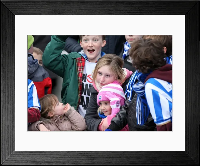 Framed Print : Brighton & Hove Albion vs. Bristol City (16-01-2012): A Glance at Our 2011-12 Home Season - Game Highlight Framed Print : Brighton & Hove Albion vs. Bristol City (16-01-2012): A Glance at Our 2011-12 Home Season - Game Highlight