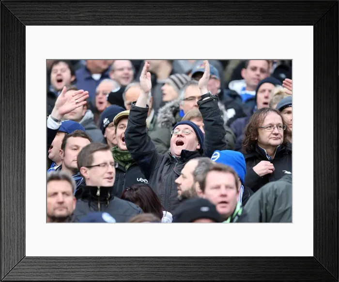 Framed Print : Brighton & Hove Albion vs. Bristol City (16-01-2012) - A Look Back at the 2011-12 Home Season Framed Print : Brighton & Hove Albion vs. Bristol City (16-01-2012) - A Look Back at the 2011-12 Home Season