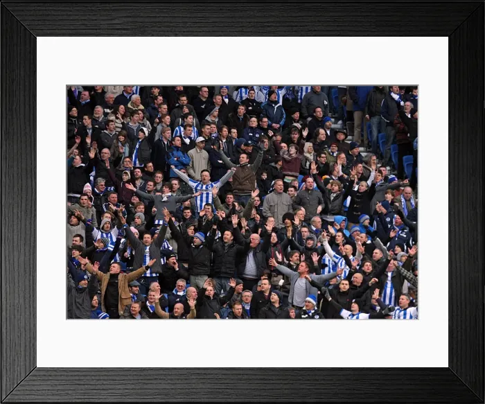 Framed Print : Brighton & Hove Albion vs. Bristol City: A 2011-12 Championship Showdown (January 16, 2012) - Home Game