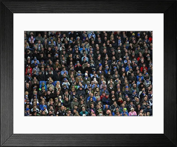 Framed Print : Brighton & Hove Albion vs. Bristol City (16-01-2012) - A Look Back at a Past Home Game, 2011-12 Season Framed Print : Brighton & Hove Albion vs. Bristol City (16-01-2012) - A Look Back at a Past Home Game, 2011-12 Season