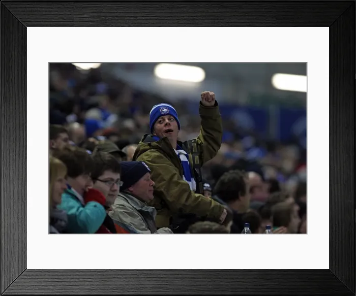 Framed Print : Brighton & Hove Albion vs. Bristol City (16-01-2012): A Glance at the 2011-12 Home Season Framed Print : Brighton & Hove Albion vs. Bristol City (16-01-2012): A Glance at the 2011-12 Home Season