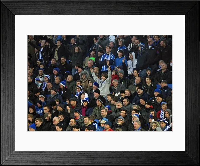 Framed Print : Brighton & Hove Albion vs. Bristol City (16-01-2012) - A Glimpse into the 2011-12 Home Season Framed Print : Brighton & Hove Albion vs. Bristol City (16-01-2012) - A Glimpse into the 2011-12 Home Season