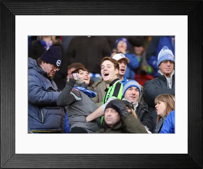 Framed Print : Brighton & Hove Albion vs Middlesbrough: 2011-12 Away Game Framed Print : Brighton & Hove Albion vs Middlesbrough: 2011-12 Away Game