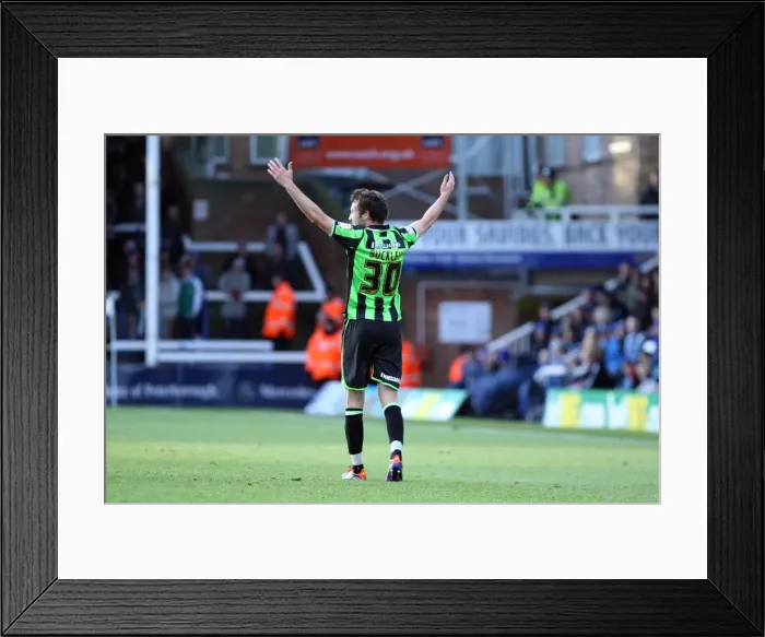 Framed Print : Brighton & Hove Albion Away Game: Peterborough United (2011-12 Season) - 21-01-12 Framed Print : Brighton & Hove Albion Away Game: Peterborough United (2011-12 Season) - 21-01-12