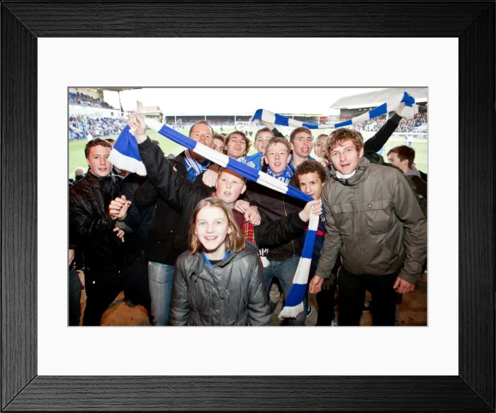 Framed Print : Brighton & Hove Albion vs. Peterborough United (Away Game - 21-01-12) Framed Print : Brighton & Hove Albion vs. Peterborough United (Away Game - 21-01-12)
